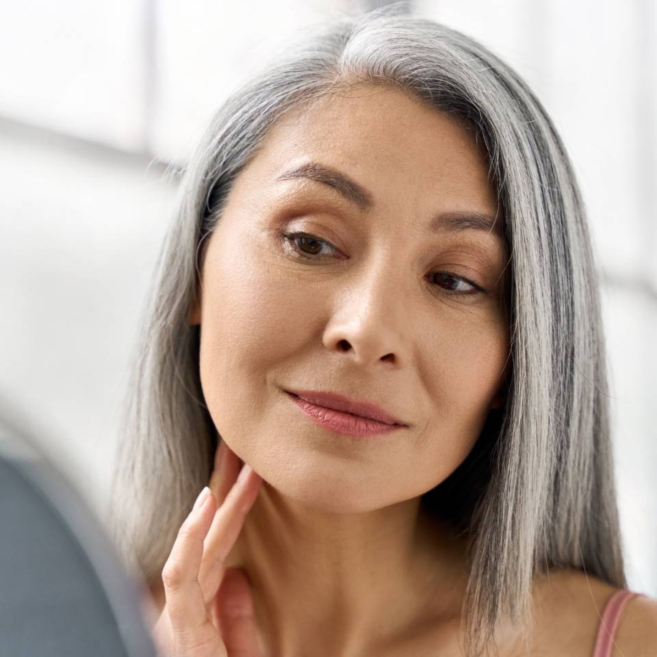 lower face wrinkles tile
