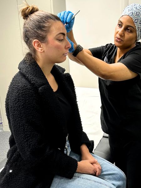 Forehead Lines Botox Training