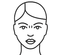 Facial diagram of bunny lines